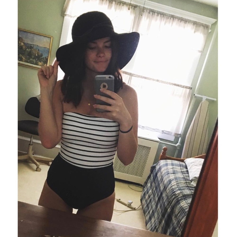 H&M Black Felt Hat